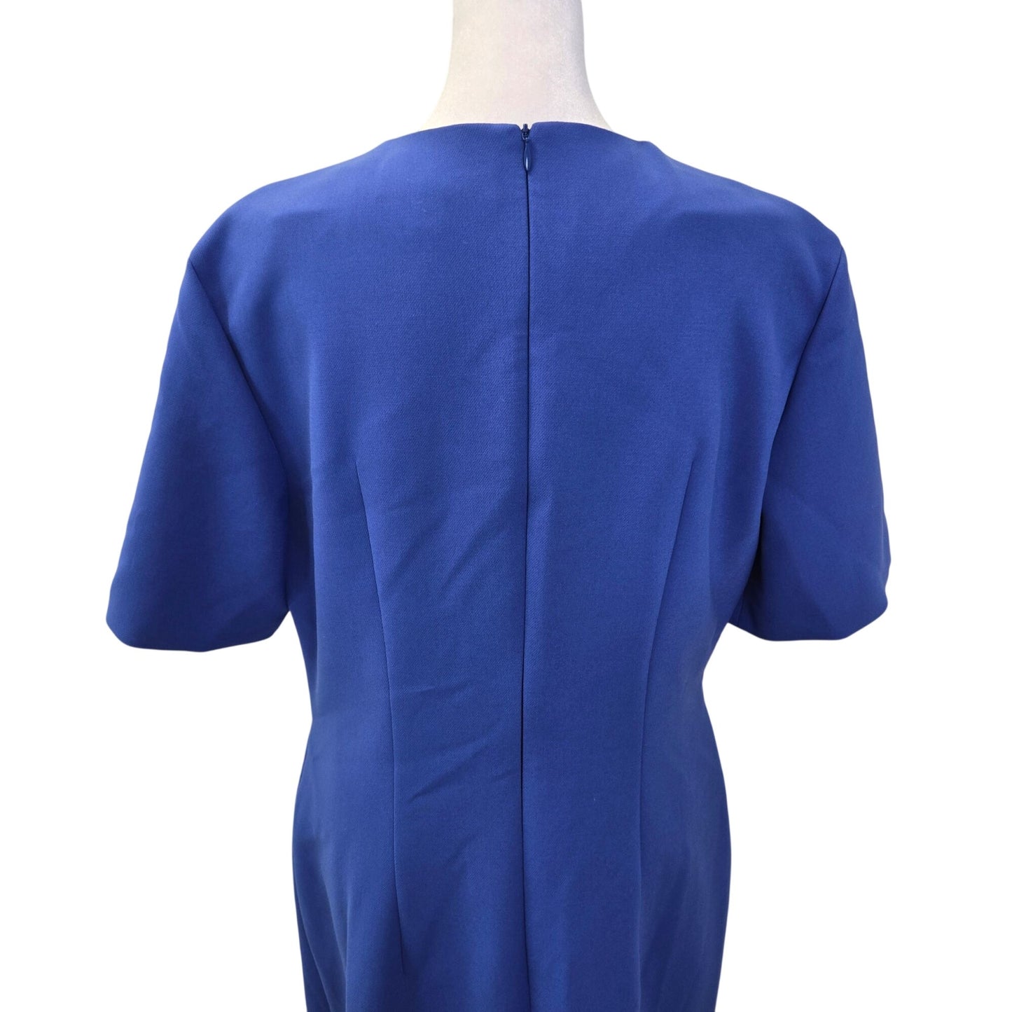 Boss Hugo Boss Disula Shift Dress in Blue Jewel Size 10