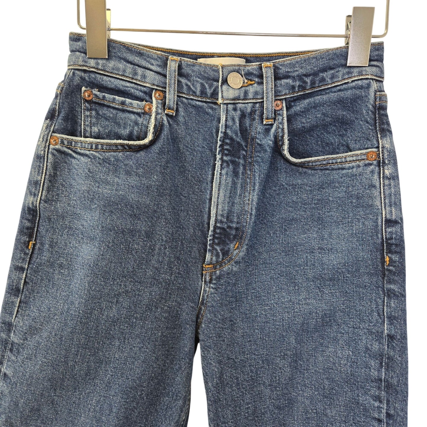 Agolde High Rise Stovepipe Jeans Size 24