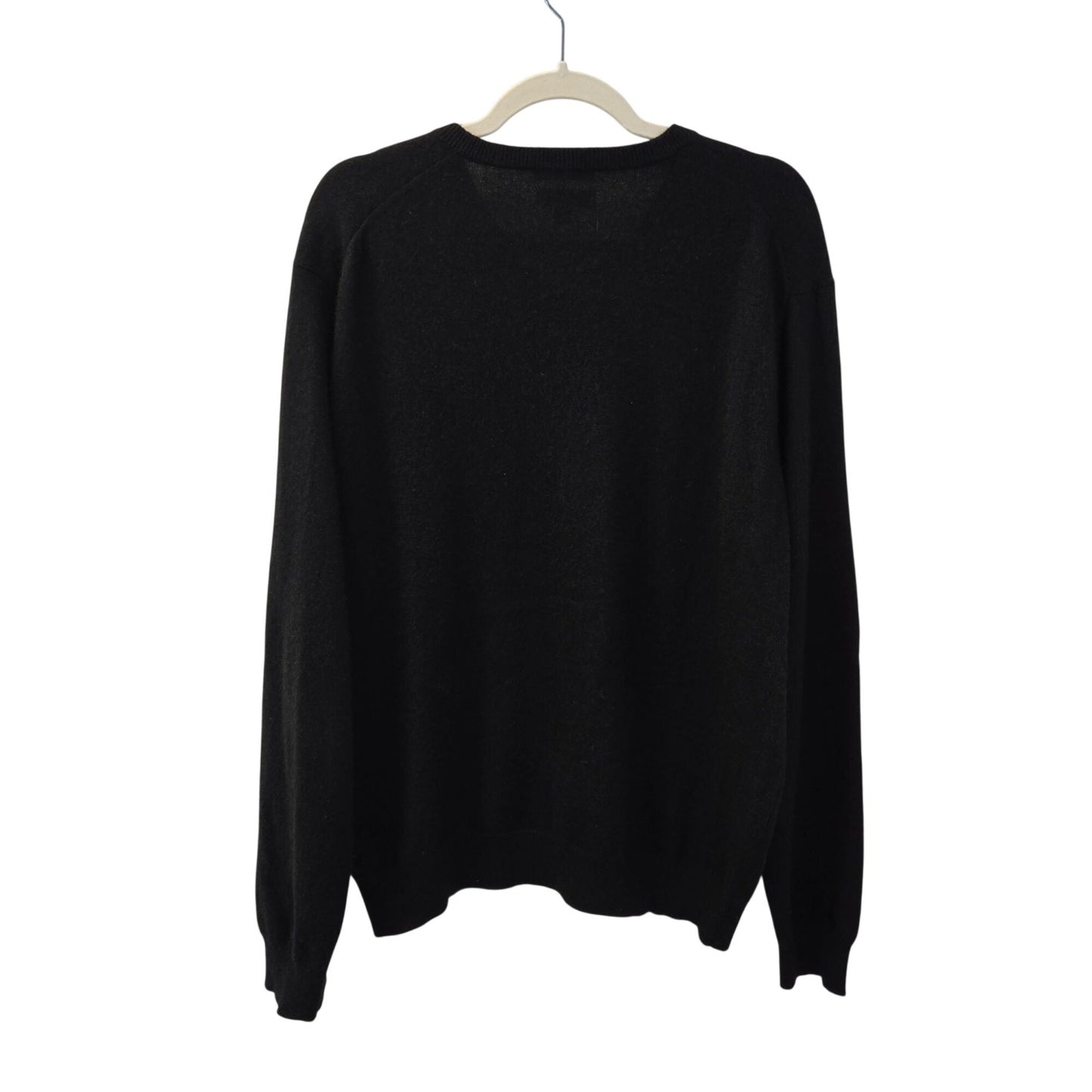 Club Room 2-Ply 100% Cashmere V-Neck Sweater Size Large