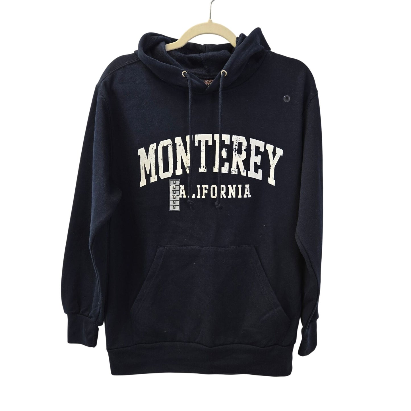 NWT MV Sport Monterey California Graphic Print Hooded Sweatshirt Size Medium