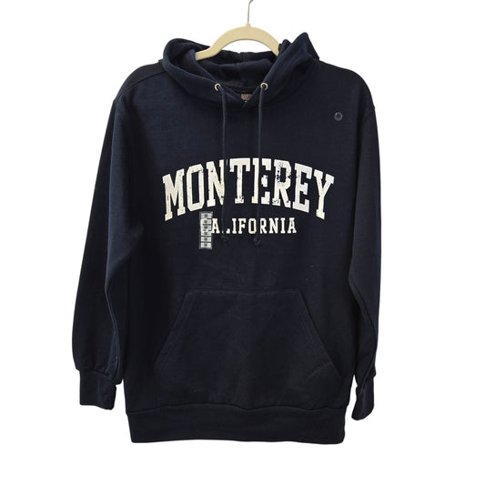 NWT MV Sport Monterey California Graphic Print Hooded Sweatshirt Size Medium