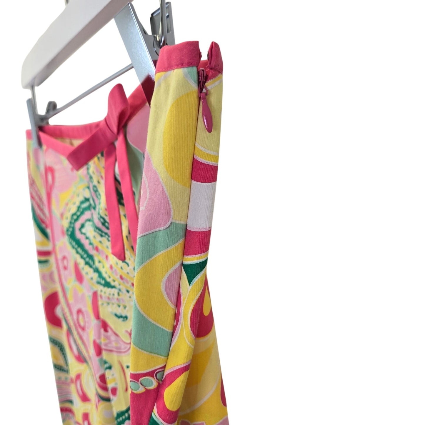 Tibi Colorful Ribbon Accent Cropped Pants Size 4