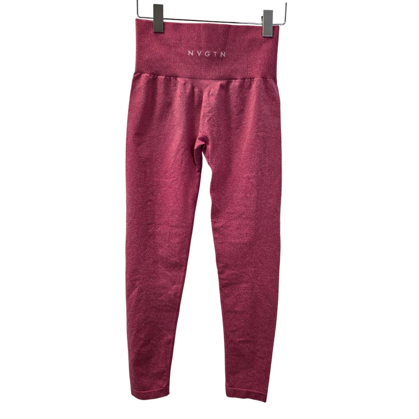 NVGTN Contour Seamless Crop Leggings In Heathered Pink Size Small
