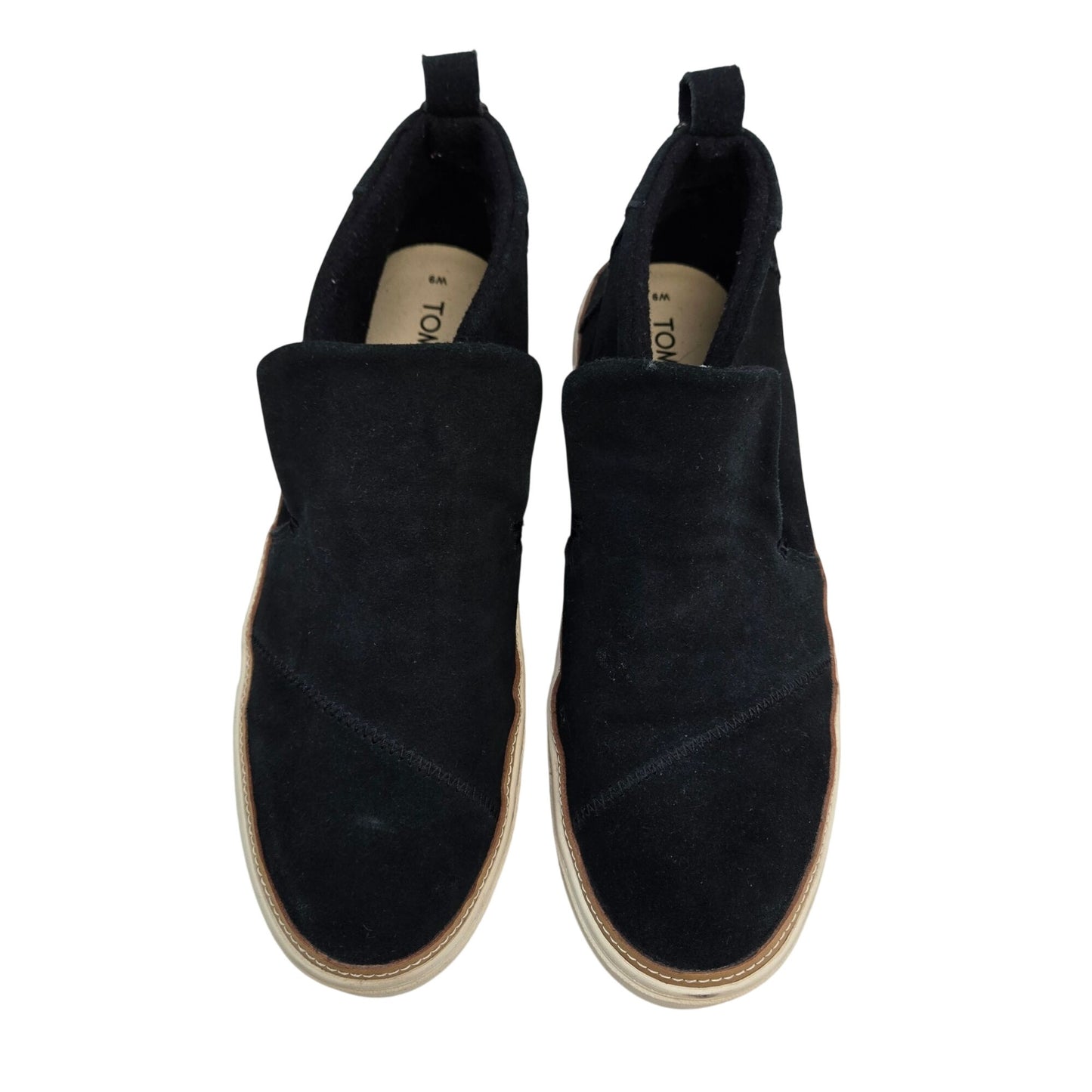 TOMS Paxton Suede Leather Water Resistant High Top Sneakers Size 9