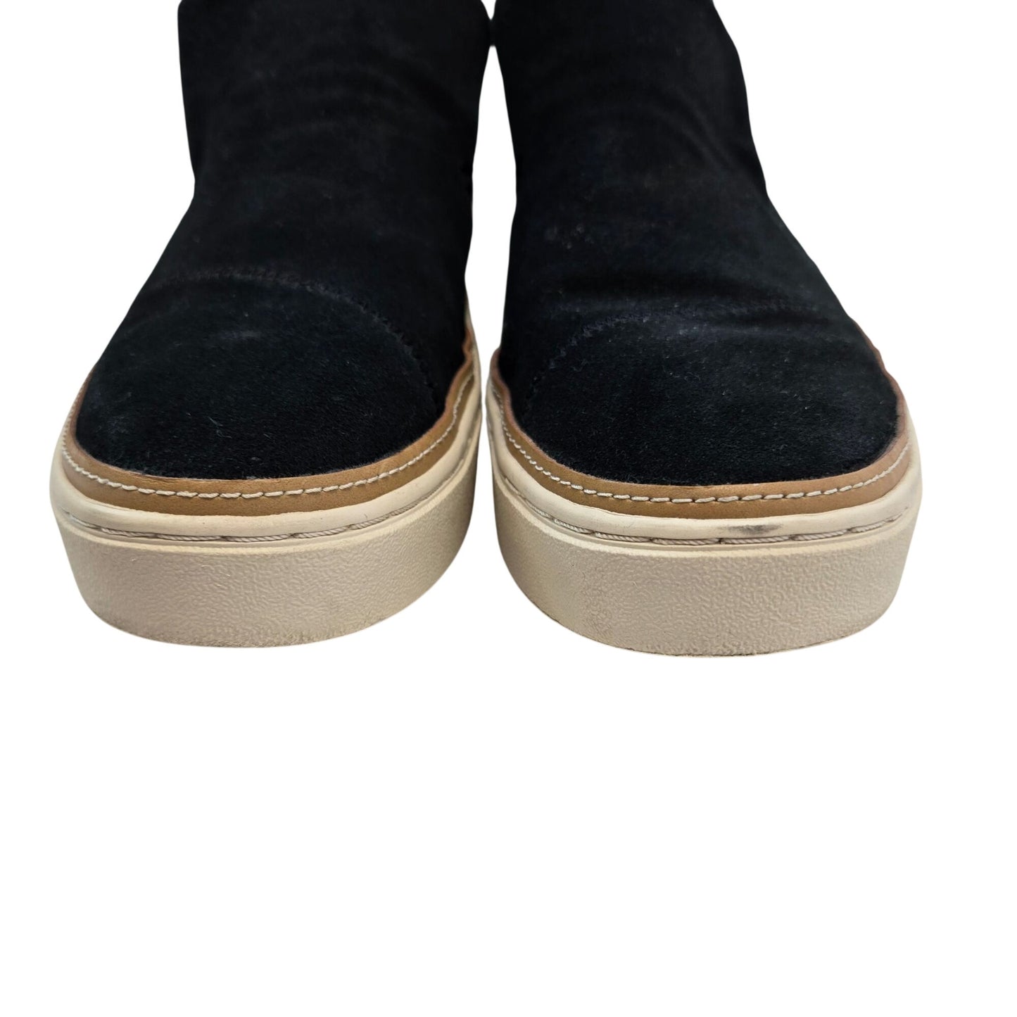 TOMS Paxton Suede Leather Water Resistant High Top Sneakers Size 9