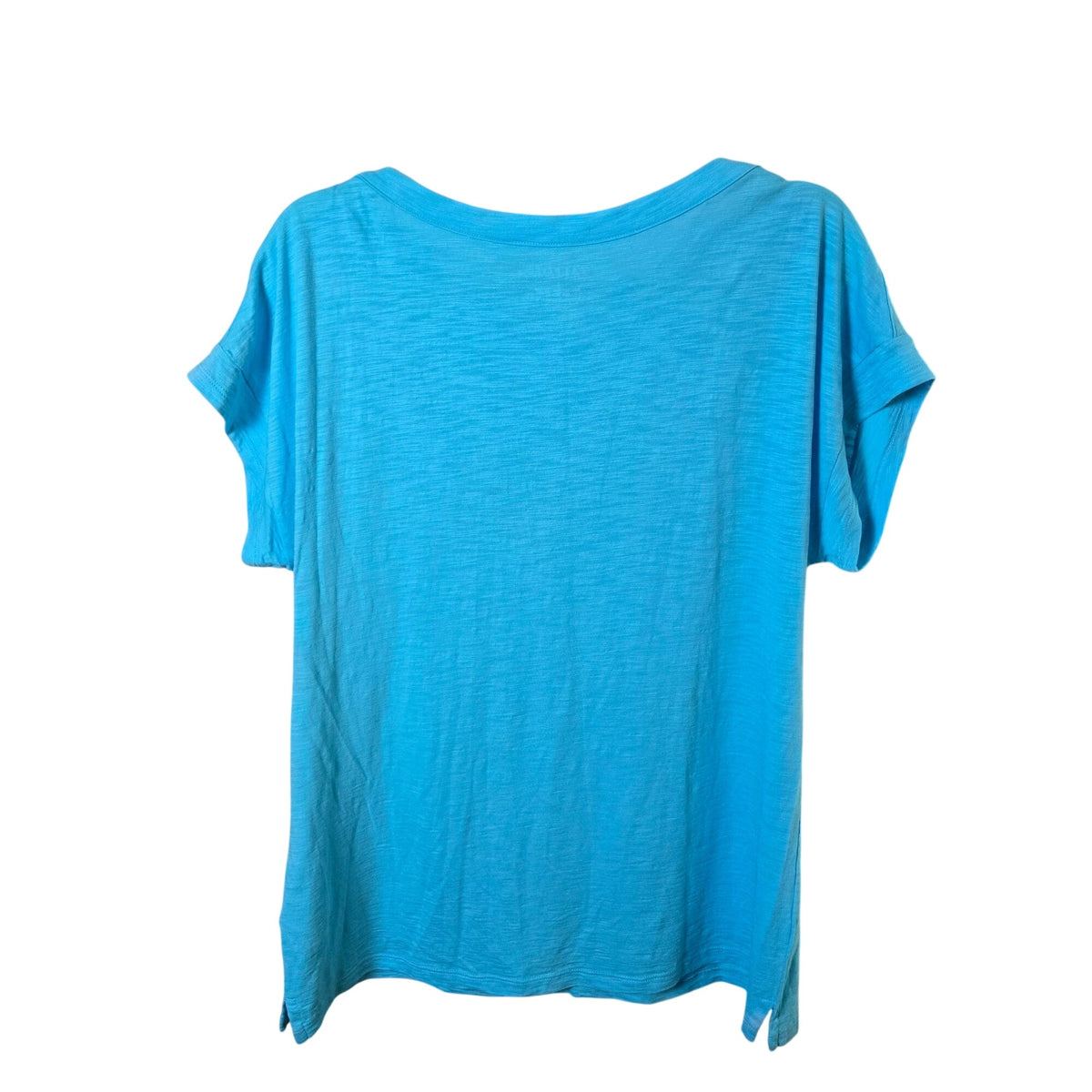 Talbots Bundle Cotton Blend Boatneck Cap Sleeve Burnout T-Shirts Size Large