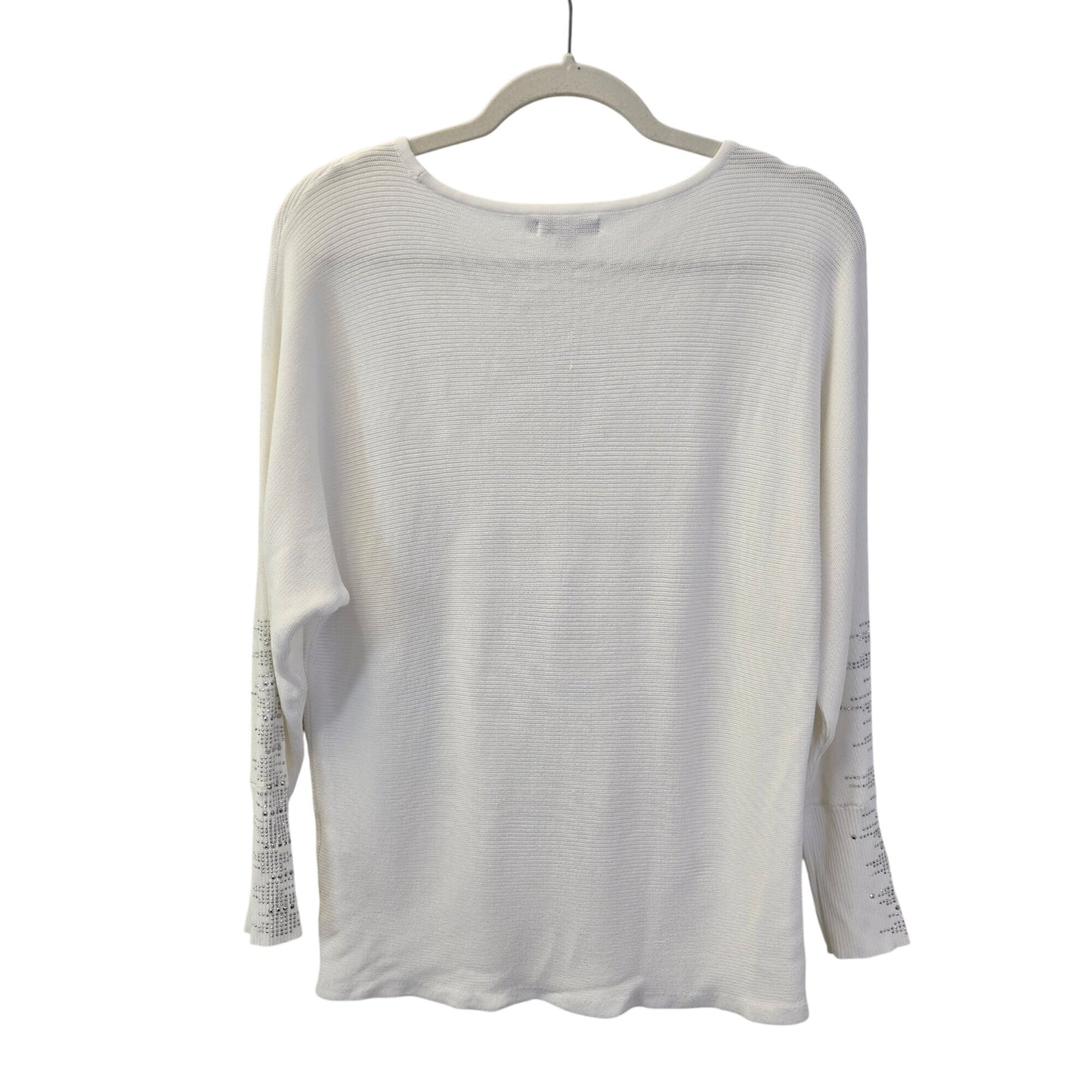Chico's Stud Embellished Dolman Sleeve Crewneck Sweater Size Chico's 0/Small