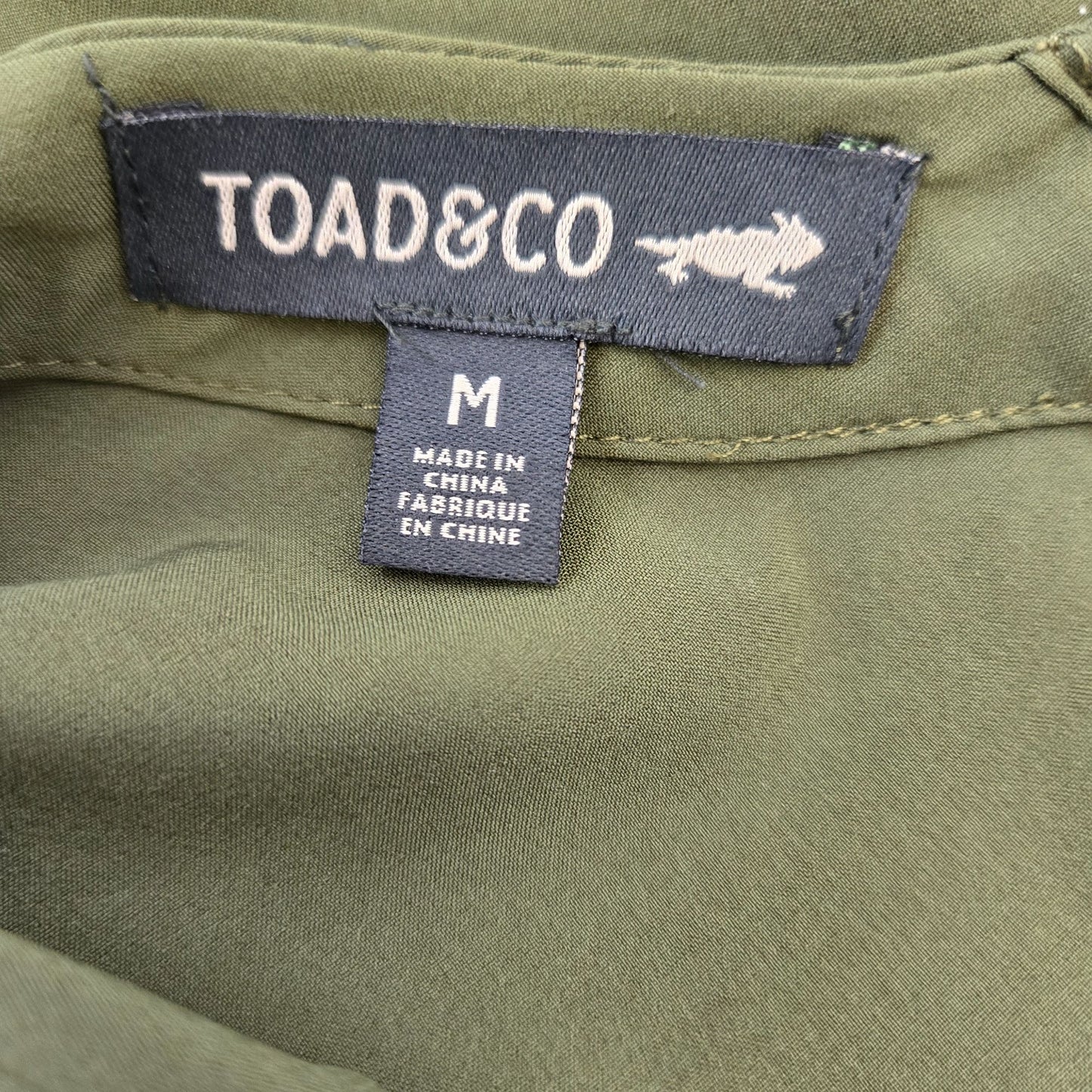 Toad & Co Sunkissed Liv V-Neck Sleeveless Activewear Dress Size Medium