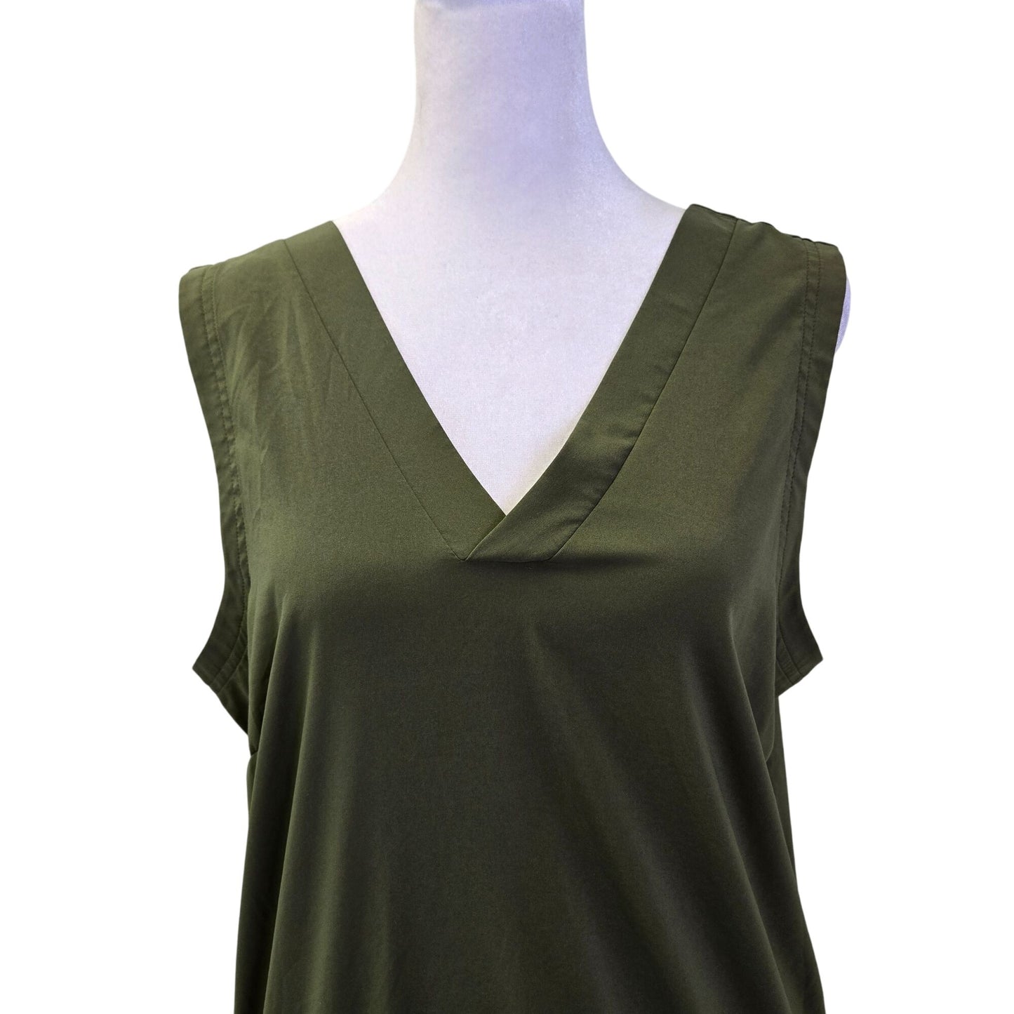 Toad & Co Sunkissed Liv V-Neck Sleeveless Activewear Dress Size Medium