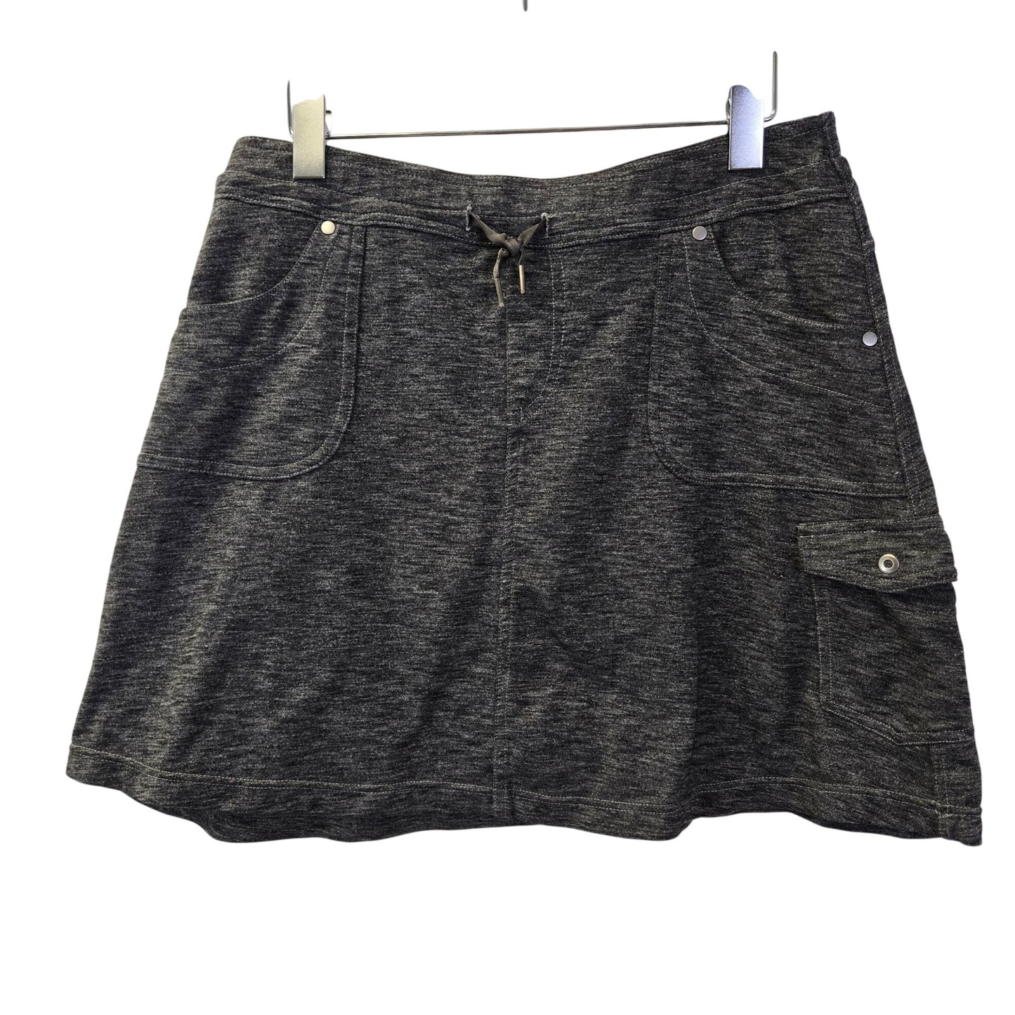 Kuhl Mova Gray Heathered Activewear Skorts Size Medium