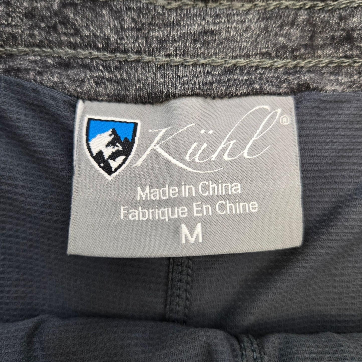 Kuhl Mova Gray Heathered Activewear Skorts Size Medium