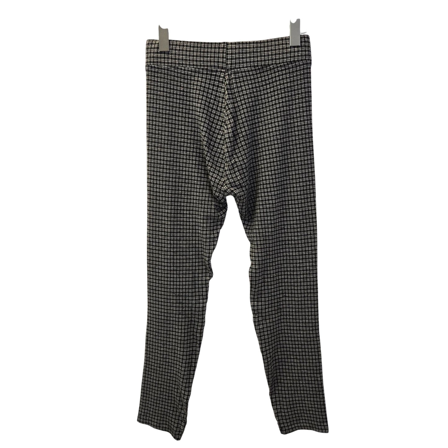 Lou & Grey for Loft Plaid Pull-On Casual Crop Pants Size Small