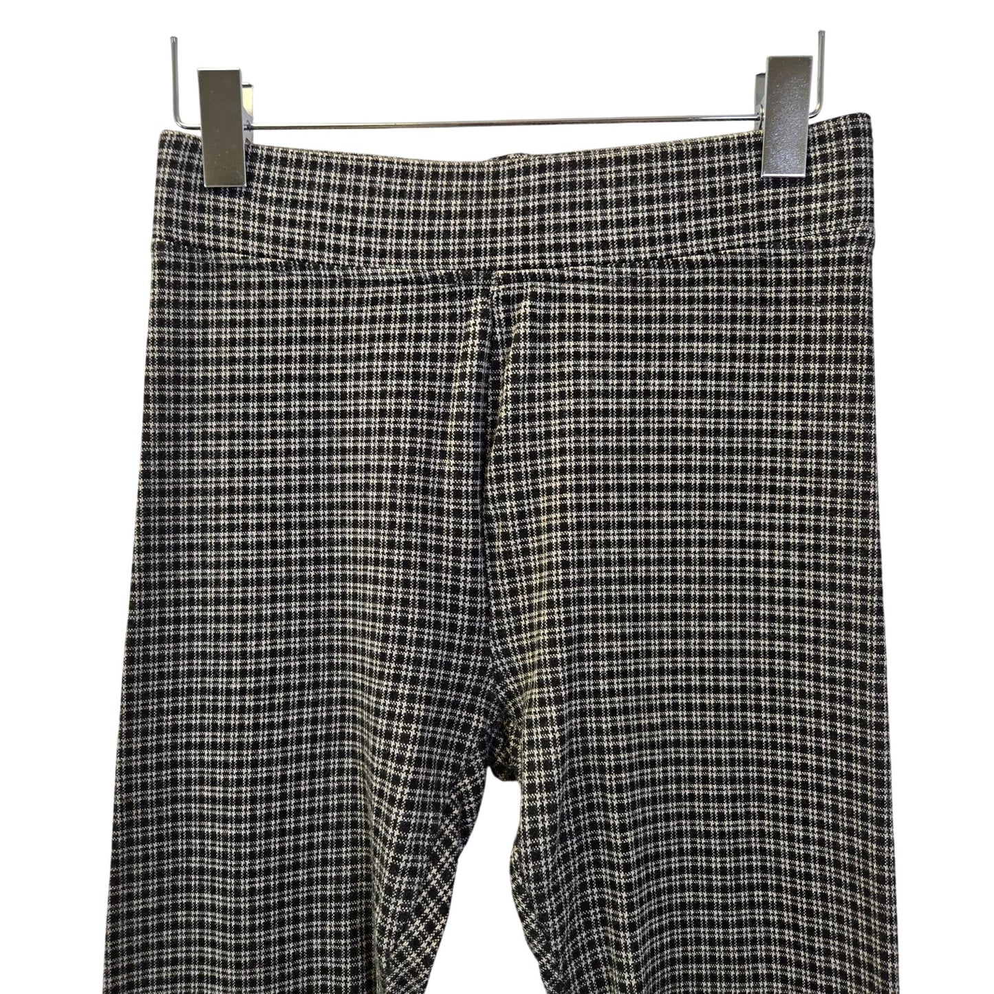 Lou & Grey for Loft Plaid Pull-On Casual Crop Pants Size Small