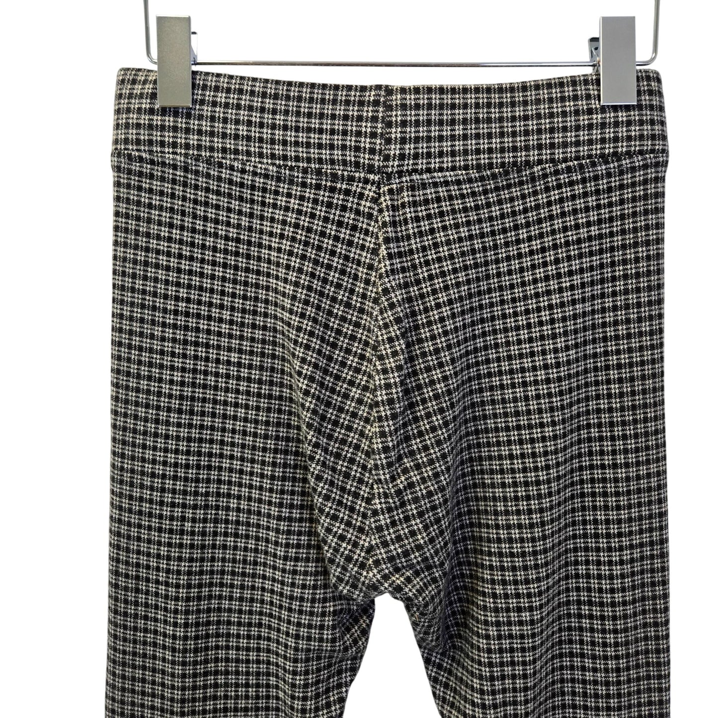 Lou & Grey for Loft Plaid Pull-On Casual Crop Pants Size Small