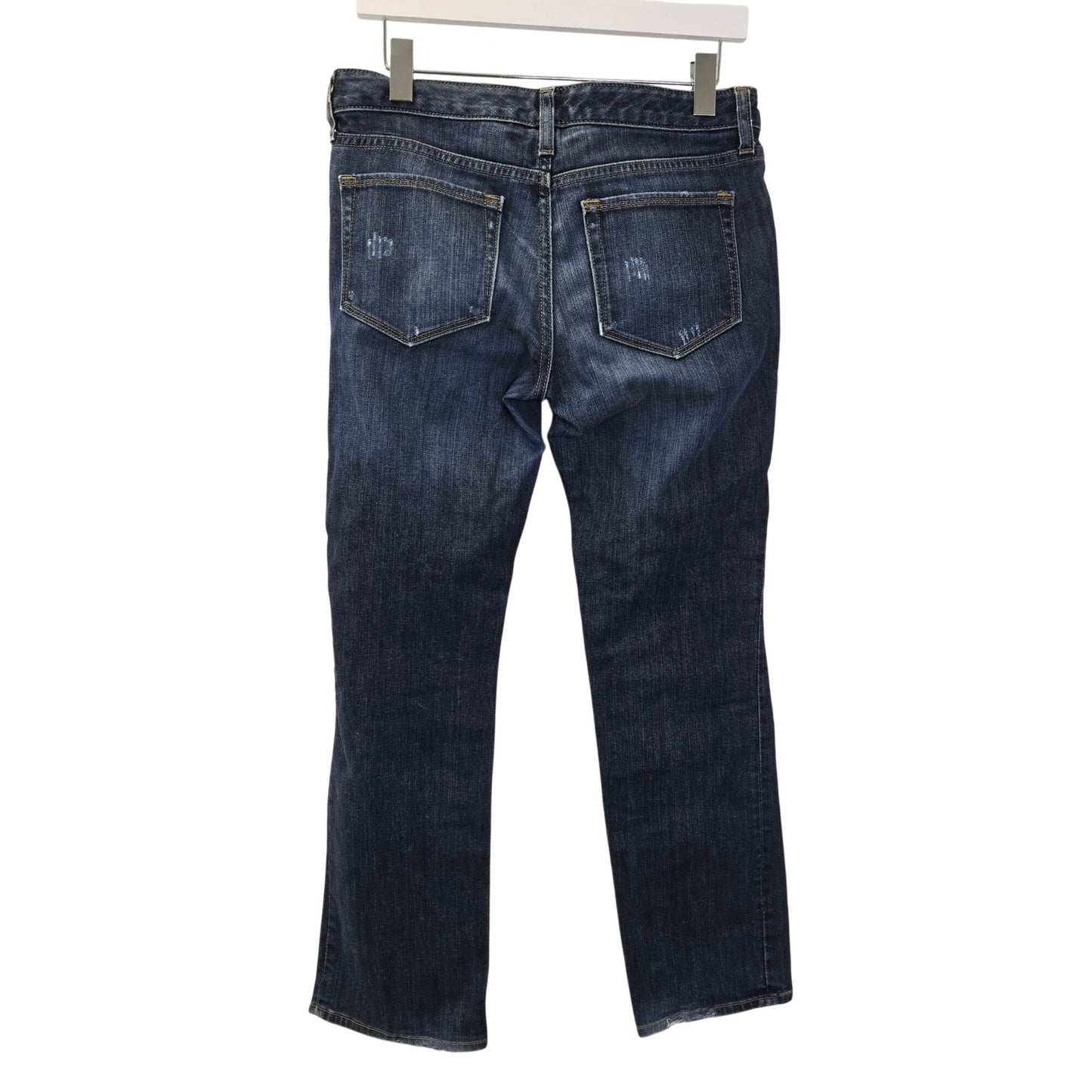Banana Republic Low Rise Straight Leg Slightly Distressed Jeans Size 6 Short