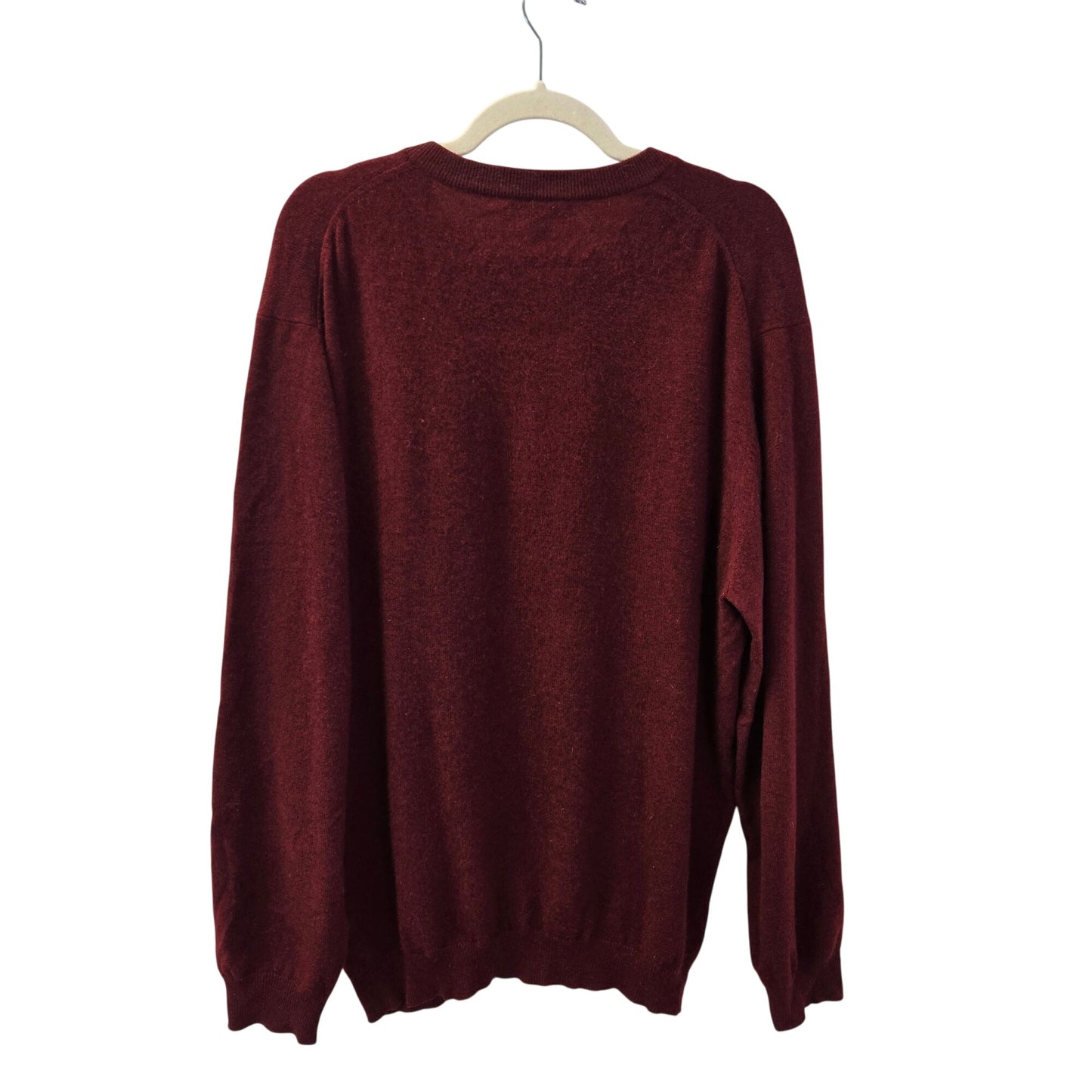 Turnbury 100% Cashmere V-Neck Sweater Size Large