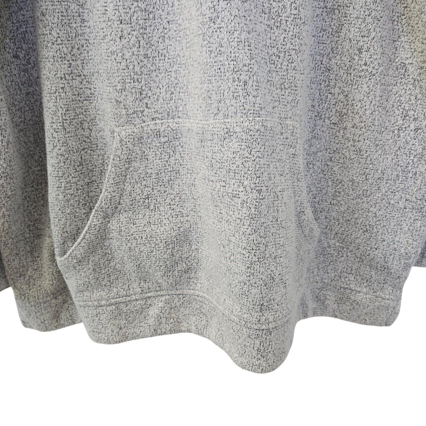 Orvis Quarter Button Kangaroo Pocket Sweatshirt Size Large