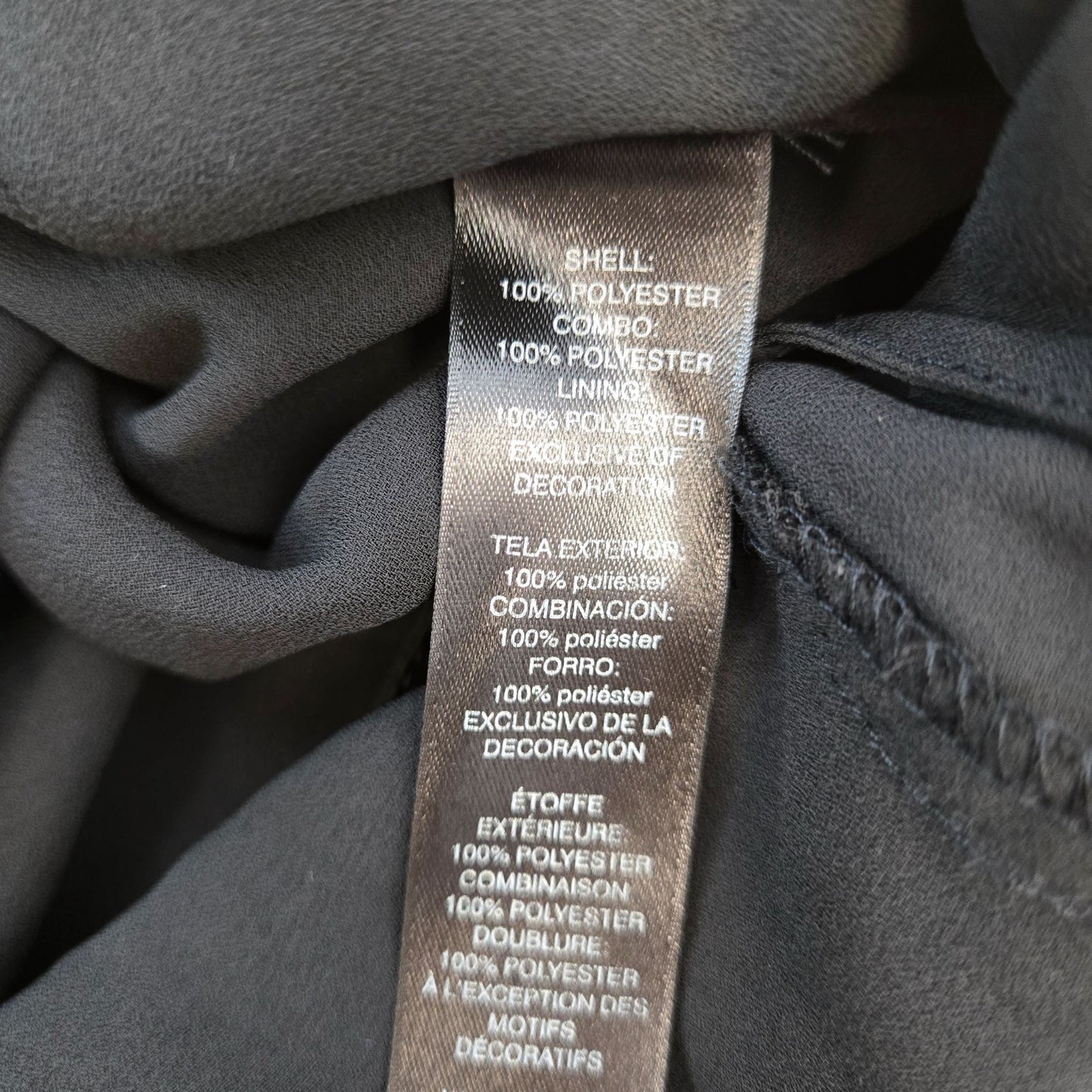 White House Black Market Silky Boho Tassel Dress Size 8