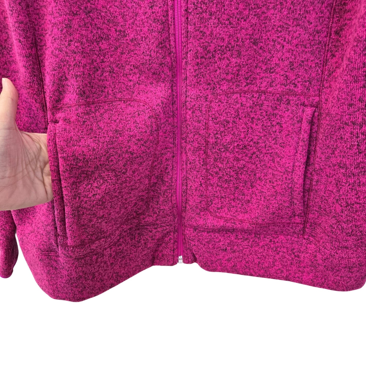 The North Face Marled Fuchsia Pink Classic Cold Weather Jacket Size XXL