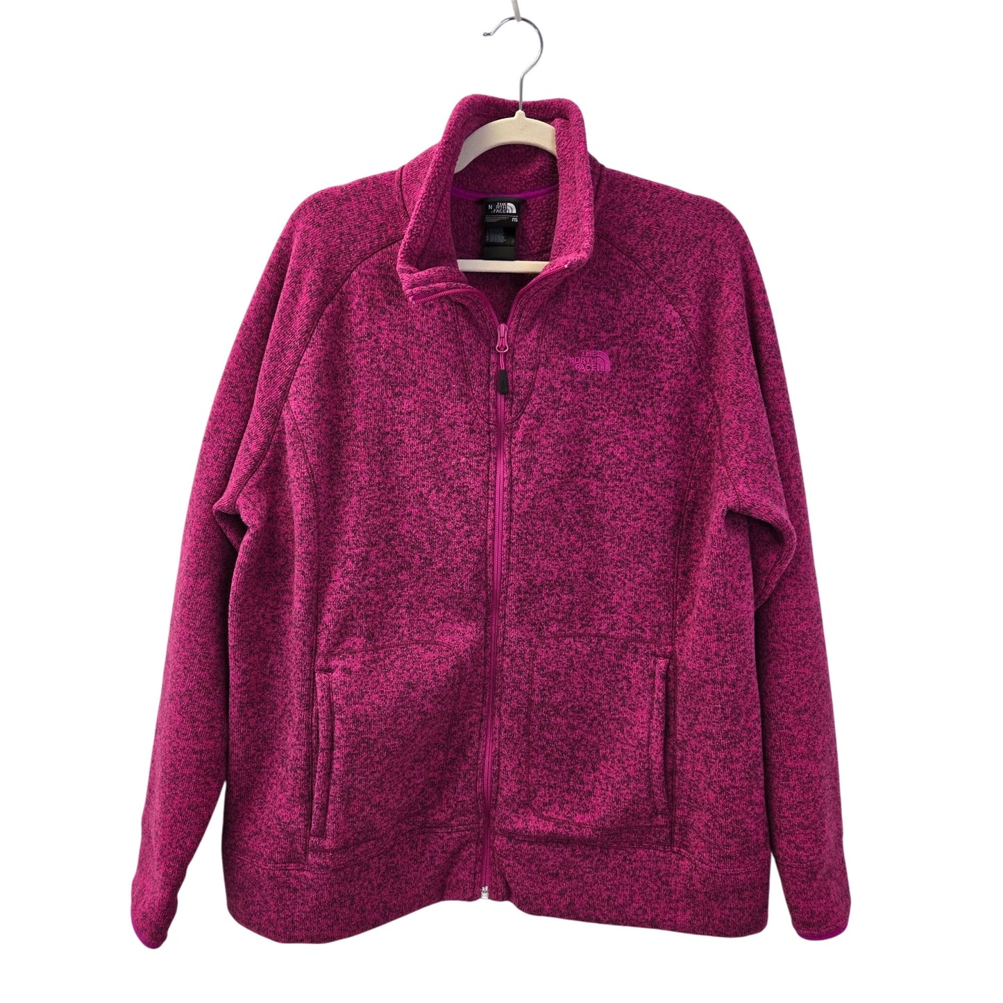 The North Face Marled Fuchsia Pink Classic Cold Weather Jacket Size XXL