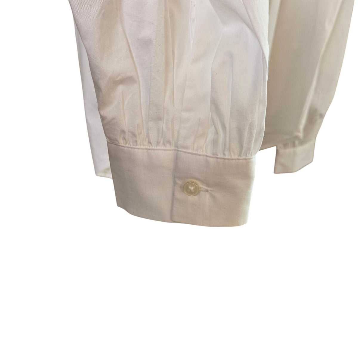 NWT Ann Taylor Cotton Embroidered Puff Sleeve Button Down Shirt Size Medium