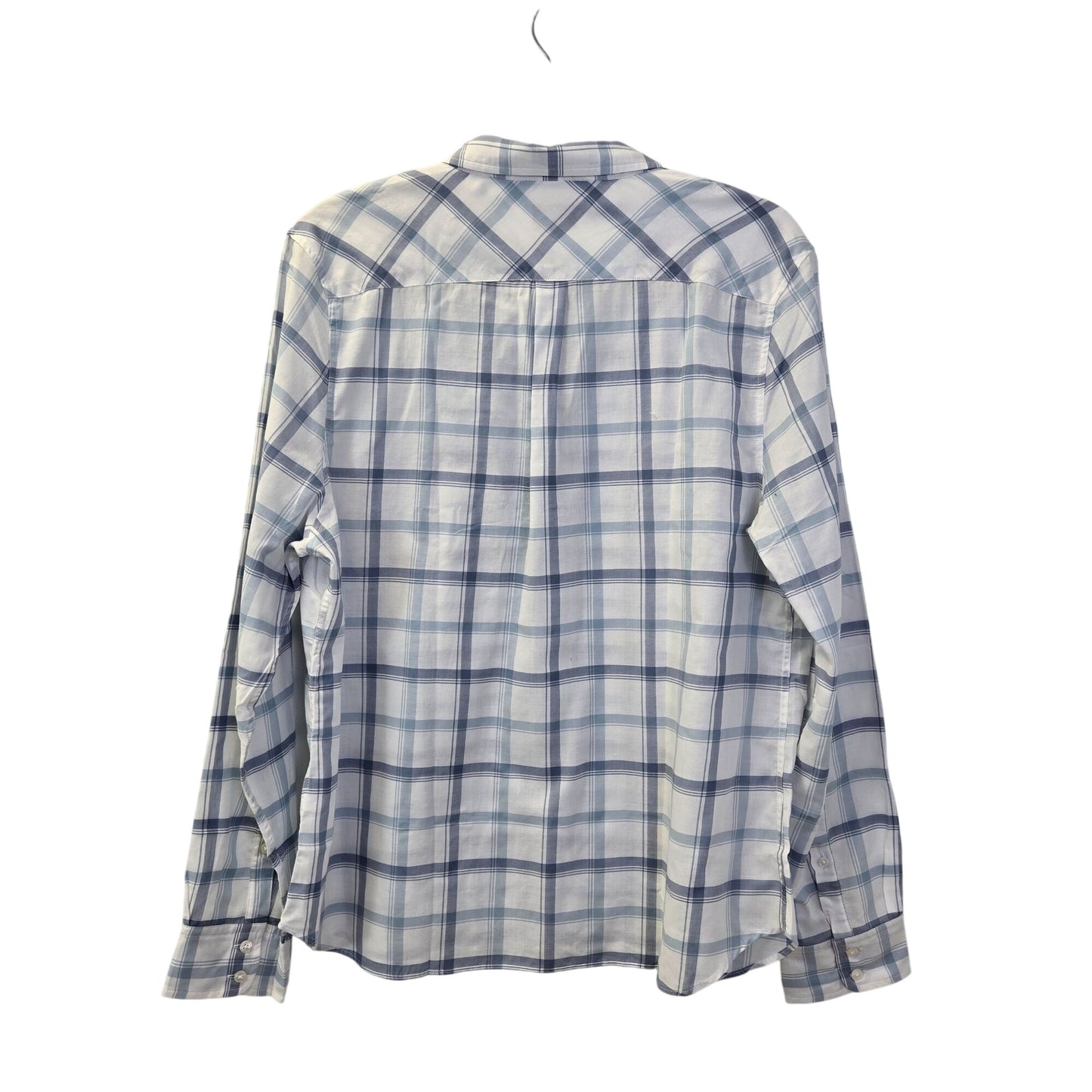 NWT UNTUCKit Mellini Plaid Long Sleeve Button Down Shirt Size 14