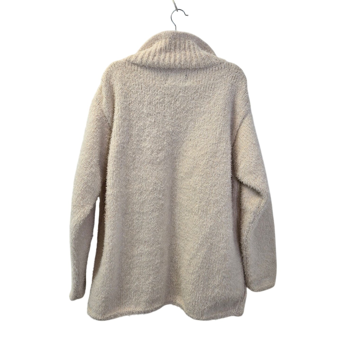 Vintage Ande Wear Wool Blend Eyelash Full Zip Cardigan Shacket Size XXL