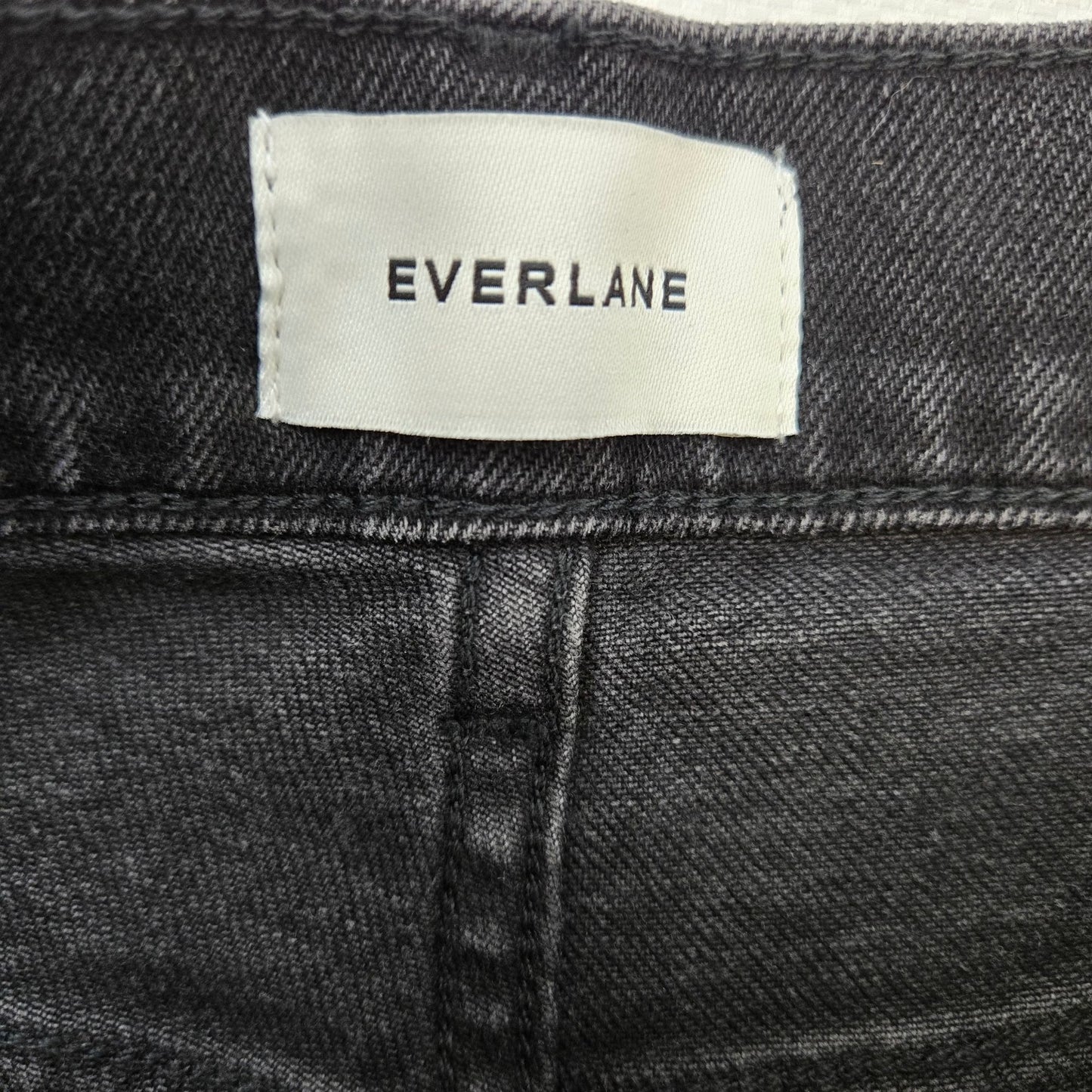 NWT Everlane The Way High Sailor Jean in Washed Black Size 26