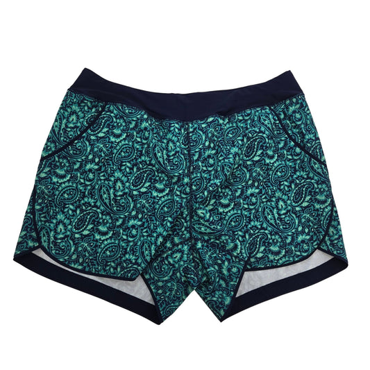 Lands' End Paisley Print Lined Swim Skorts Size 20W