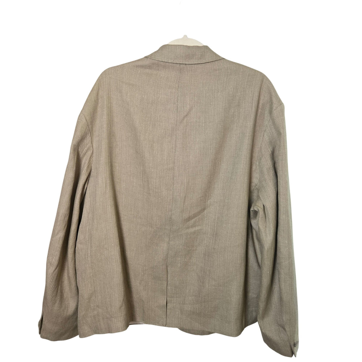 NWOT Zara Men's Linen Blend Three Button Blazer Jacket Size 42