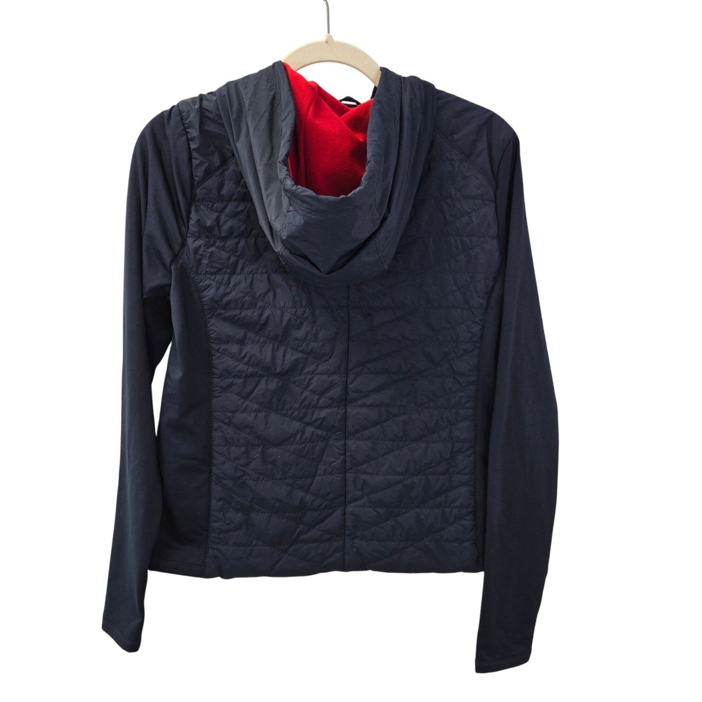 Tommy Hilfiger Hooded Mixed Media Activewear Jacket Size Small