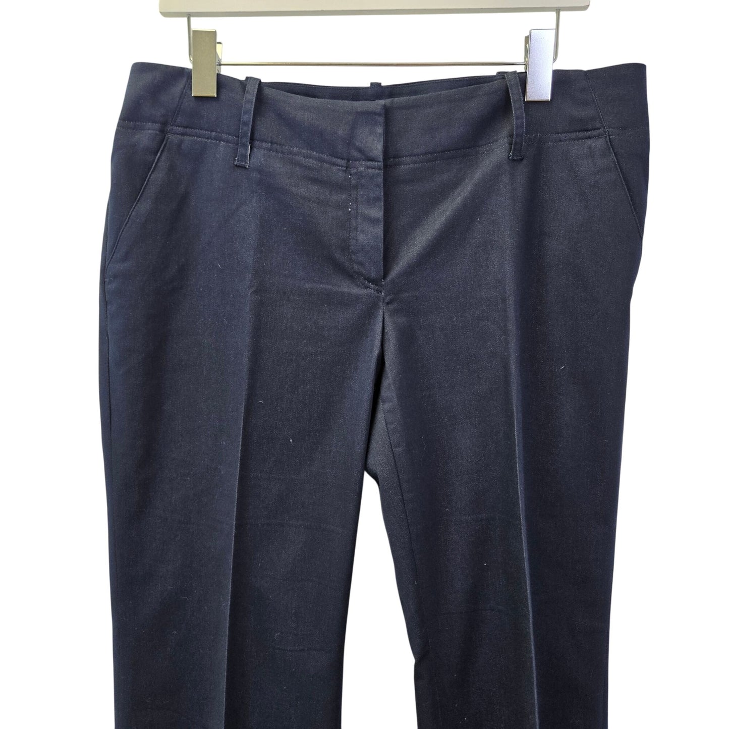 Michael Michael Kors Chambray Pocketed Trouser Pants Size 12