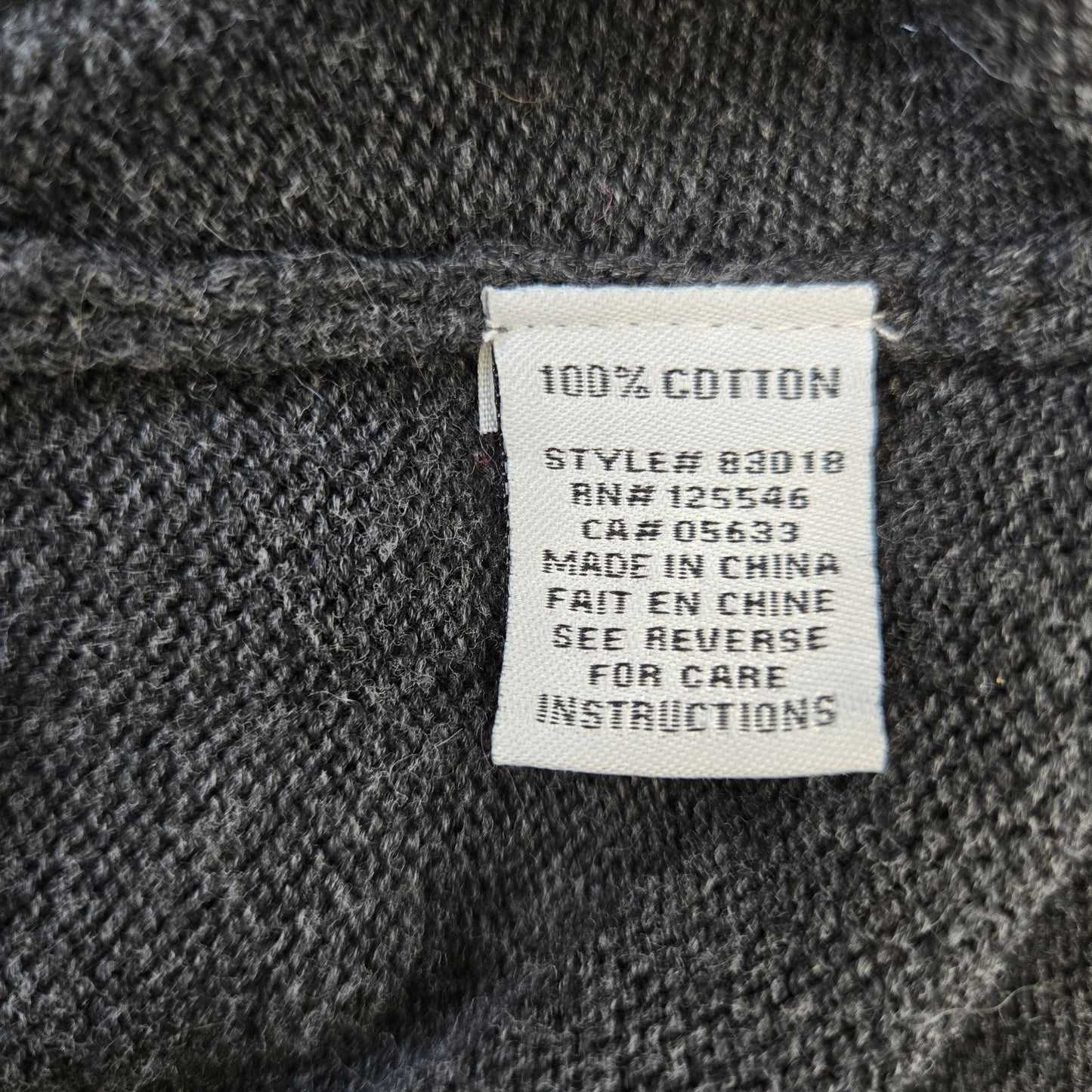 Habitat 100% Cotton Embellished Crewneck Sweater Size XS/S