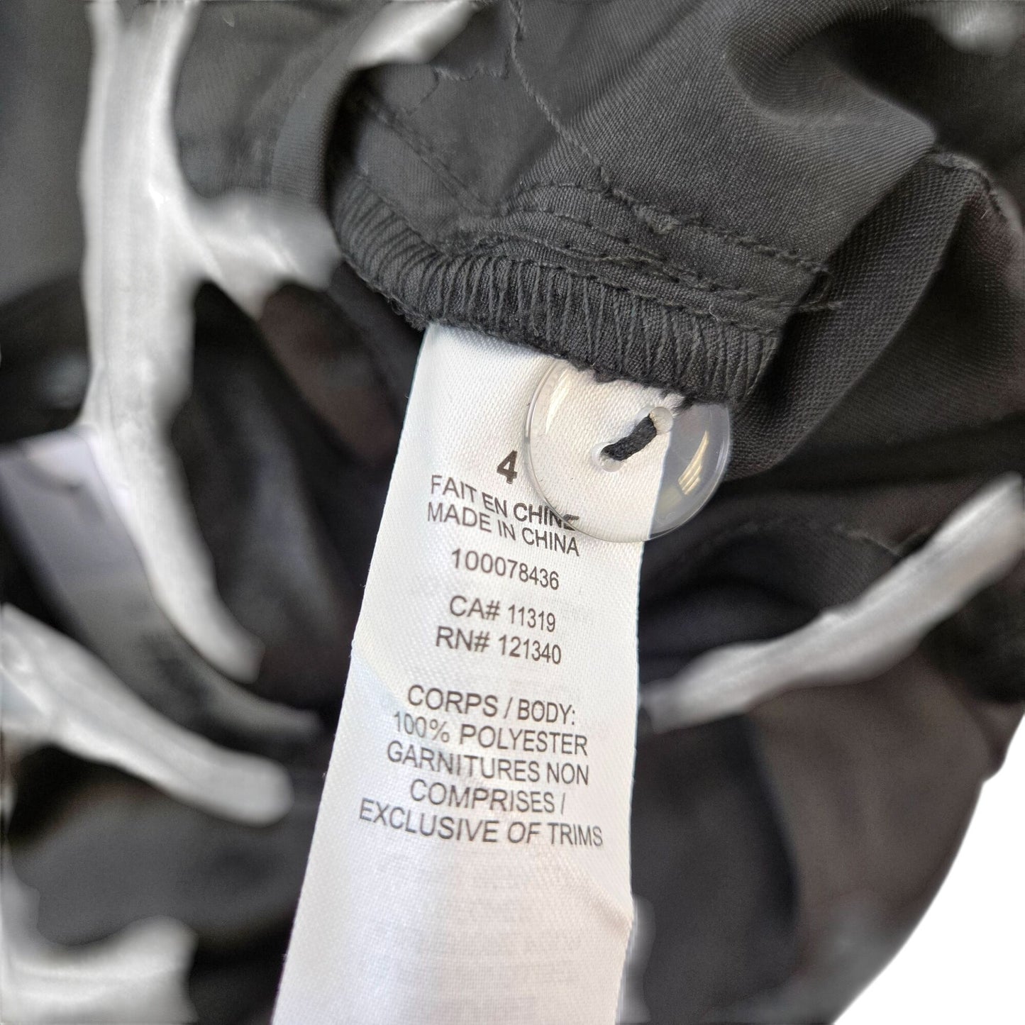 NWT Dynamite Izabel Satin High Rise Relaxed Leg Cargo Pants Size 4