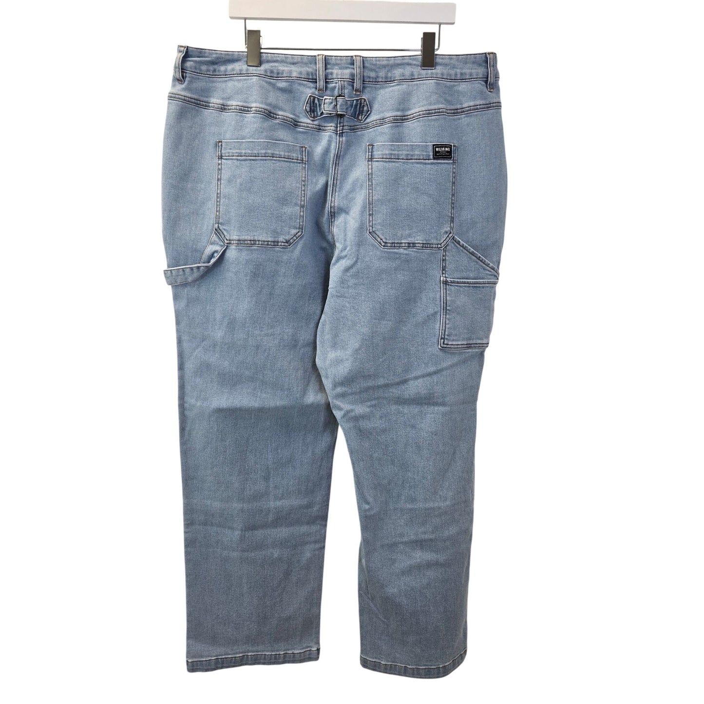 Wildfang the Essential Denim Work Pant Wide Leg Jeans Size 1X