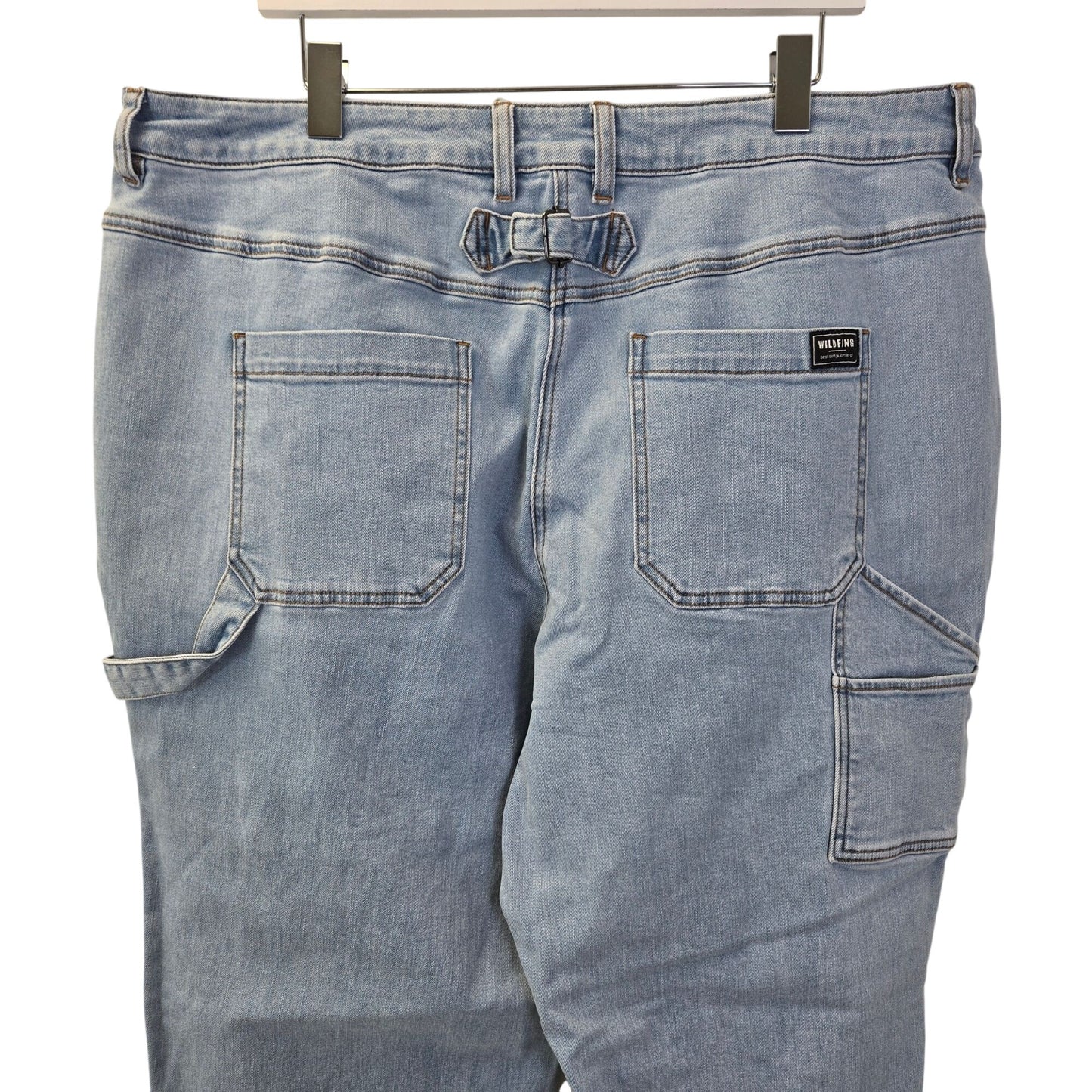 Wildfang the Essential Denim Work Pant Wide Leg Jeans Size 1X
