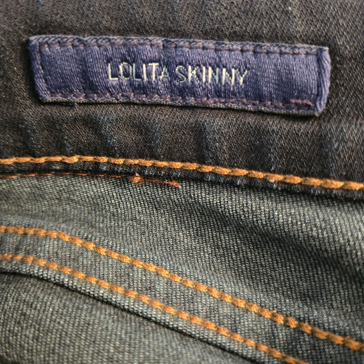 Lucky Brand Lolita Skinny Dark Wash Jeans Size 8 Tall