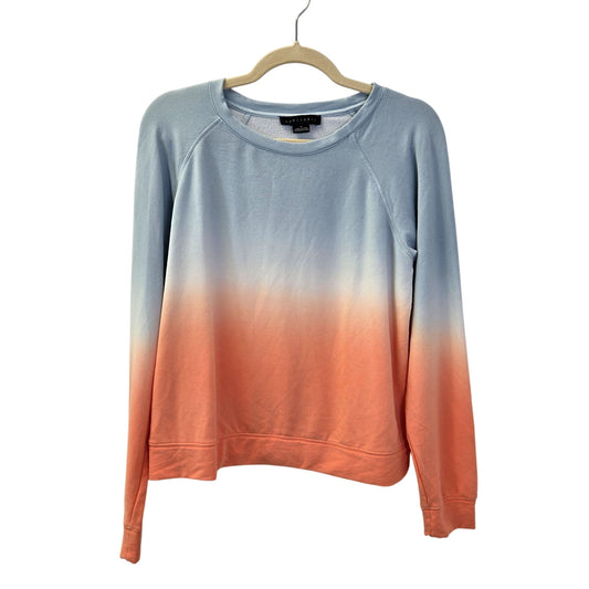 Sanctuary Happy Days Ombre Crewneck Sweatshirt Size Small