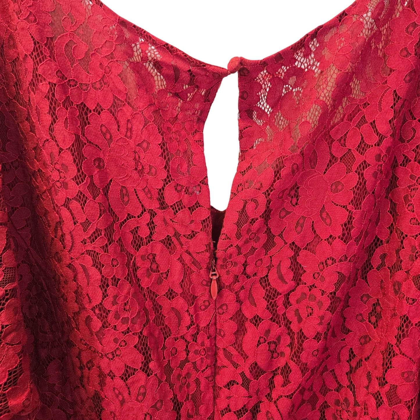 Torrid Peplum Lace Puff Sleeve Top Size Torrid 6/6X