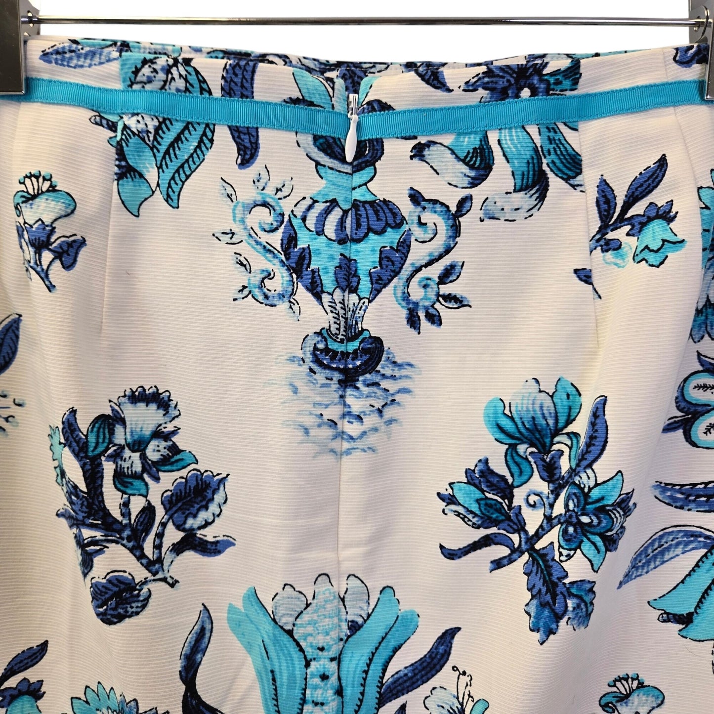 Talbots Petites Floral Pencil Skirt Size 12 Petite