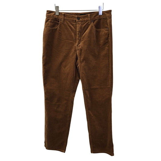 Talbots Corduroy Curvy Straight Leg Pants Size 12 Petite