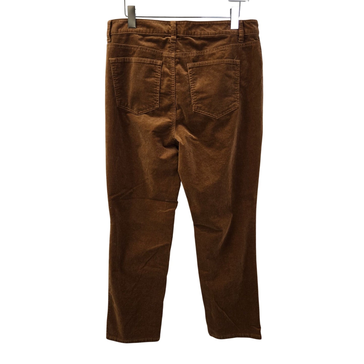 Talbots Corduroy Curvy Straight Leg Pants Size 12 Petite