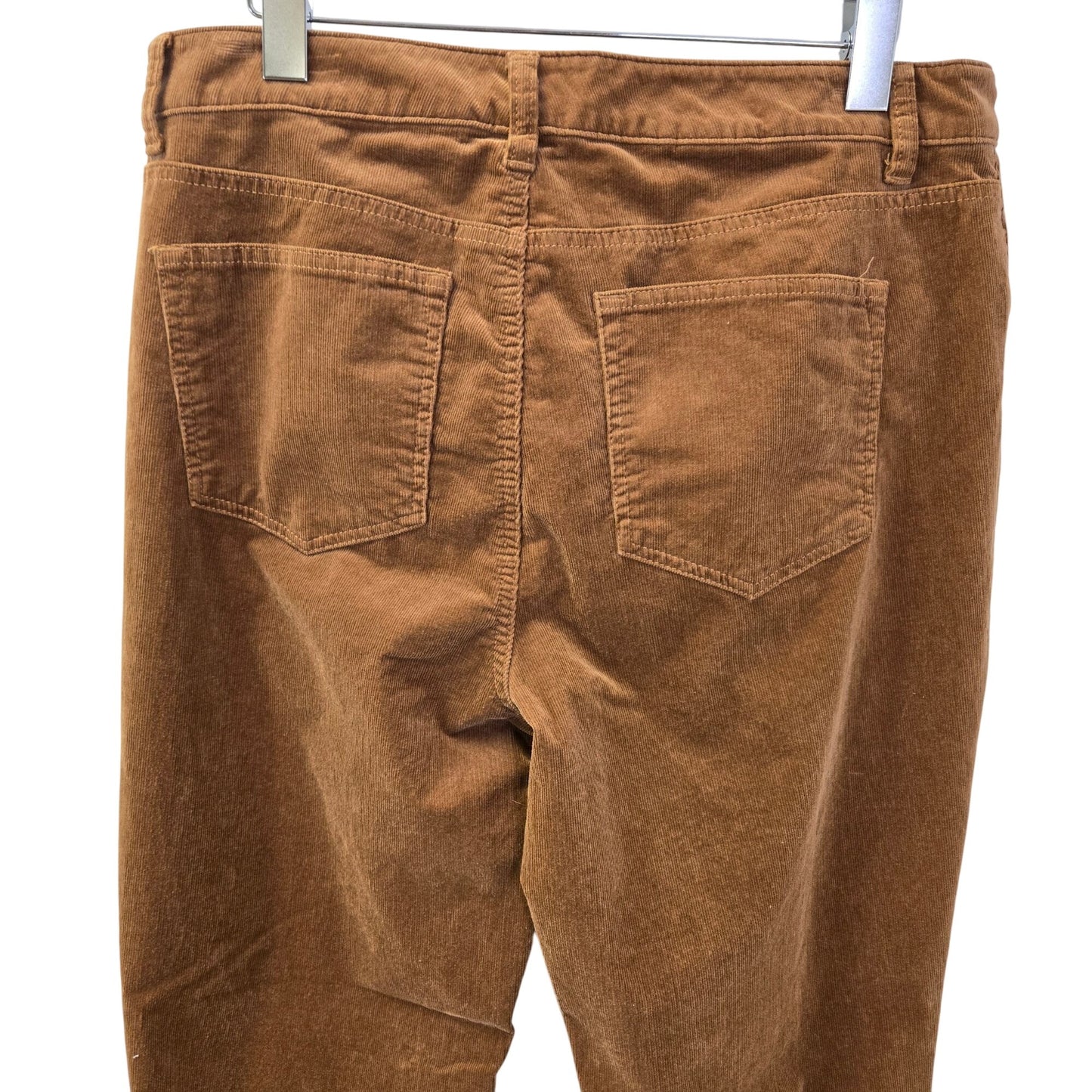 Talbots Corduroy Curvy Straight Leg Pants Size 12 Petite