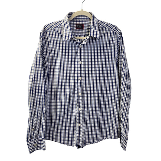 UNTUCKit Slim Fit Plaid Button Down Shirt Size Large