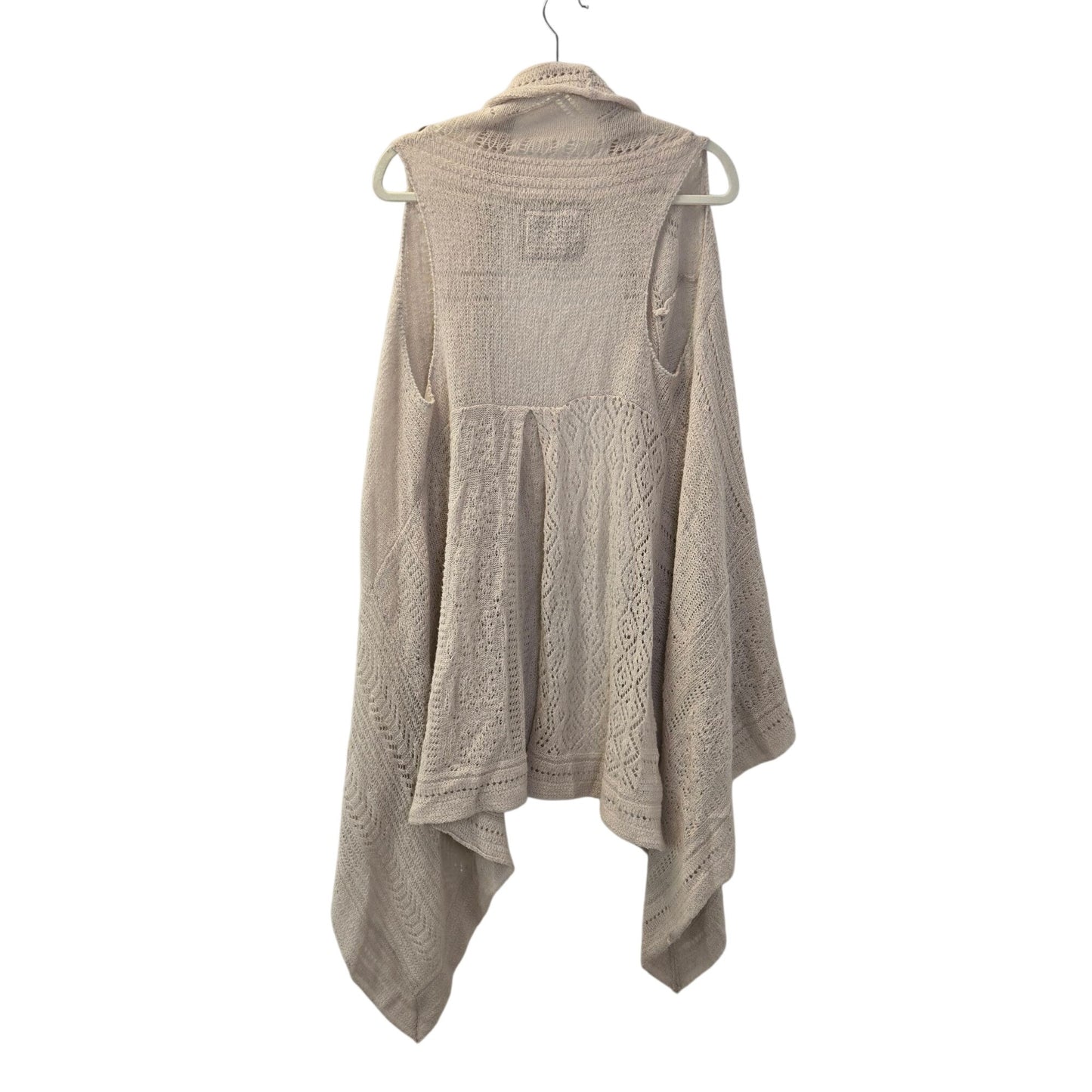 Anthropologie Angel of the North Lua Pointelle Sweater Vest Size XS/S