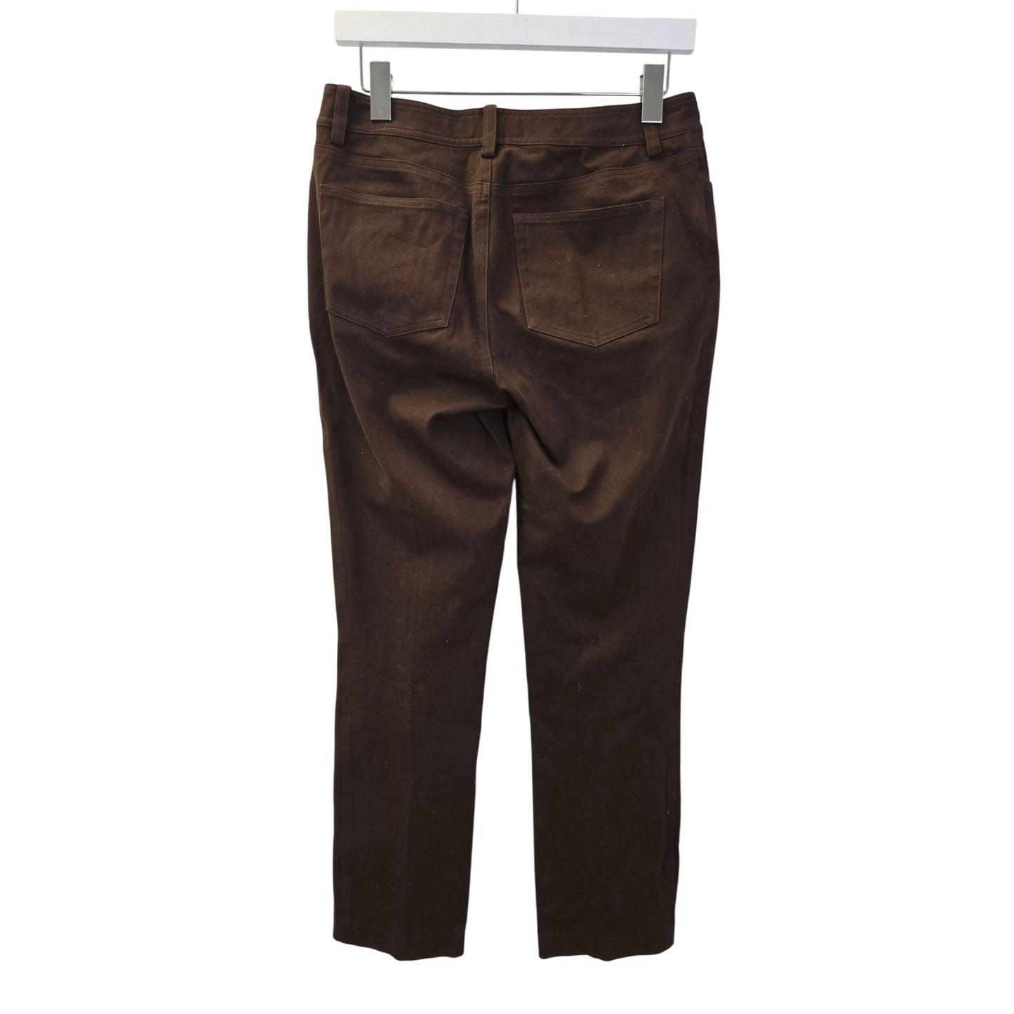 NWOT Lauren Ralph Lauren Chocolate Brown Straight Leg Jeans Size 4