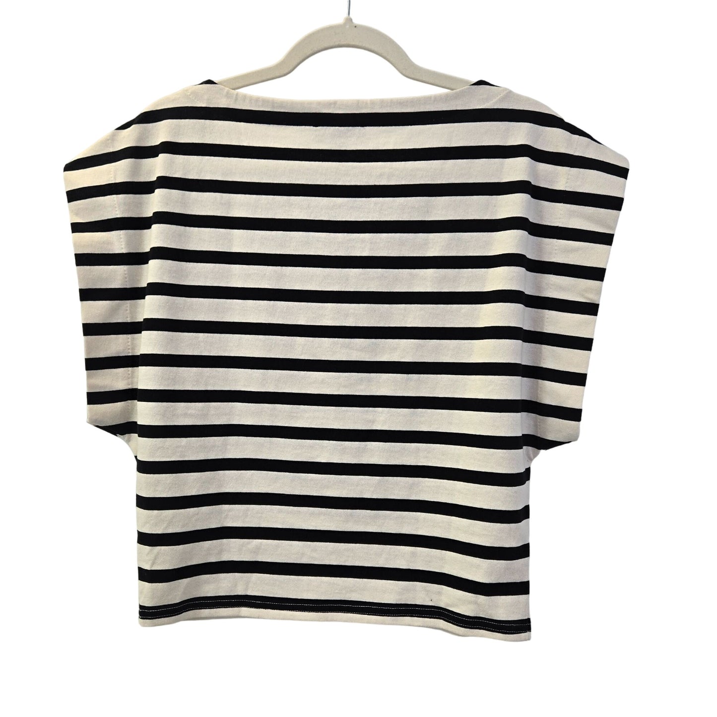 NWT J. Crew Muscle Boat Neck Striped Tee Size Small