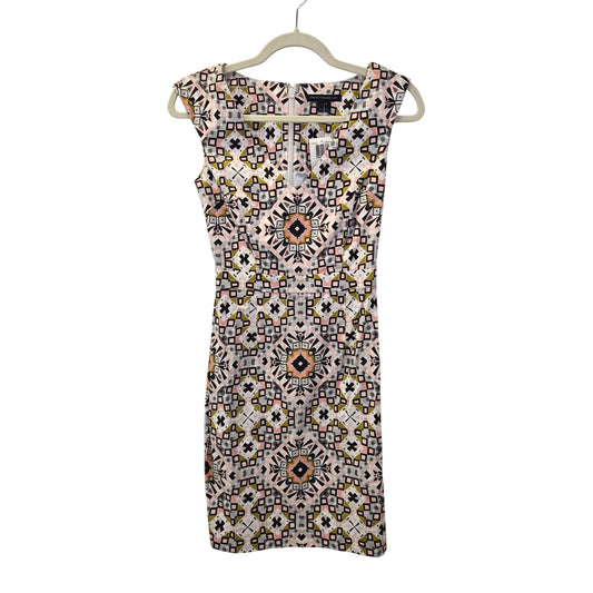 NWT French Connection Anemone Electric Mosaic Cotton Dress Size 0