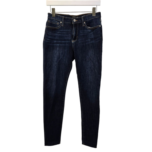 Banana Republic MR Skinny Haig Mid-Rise Raw Hem Jeans Size 27