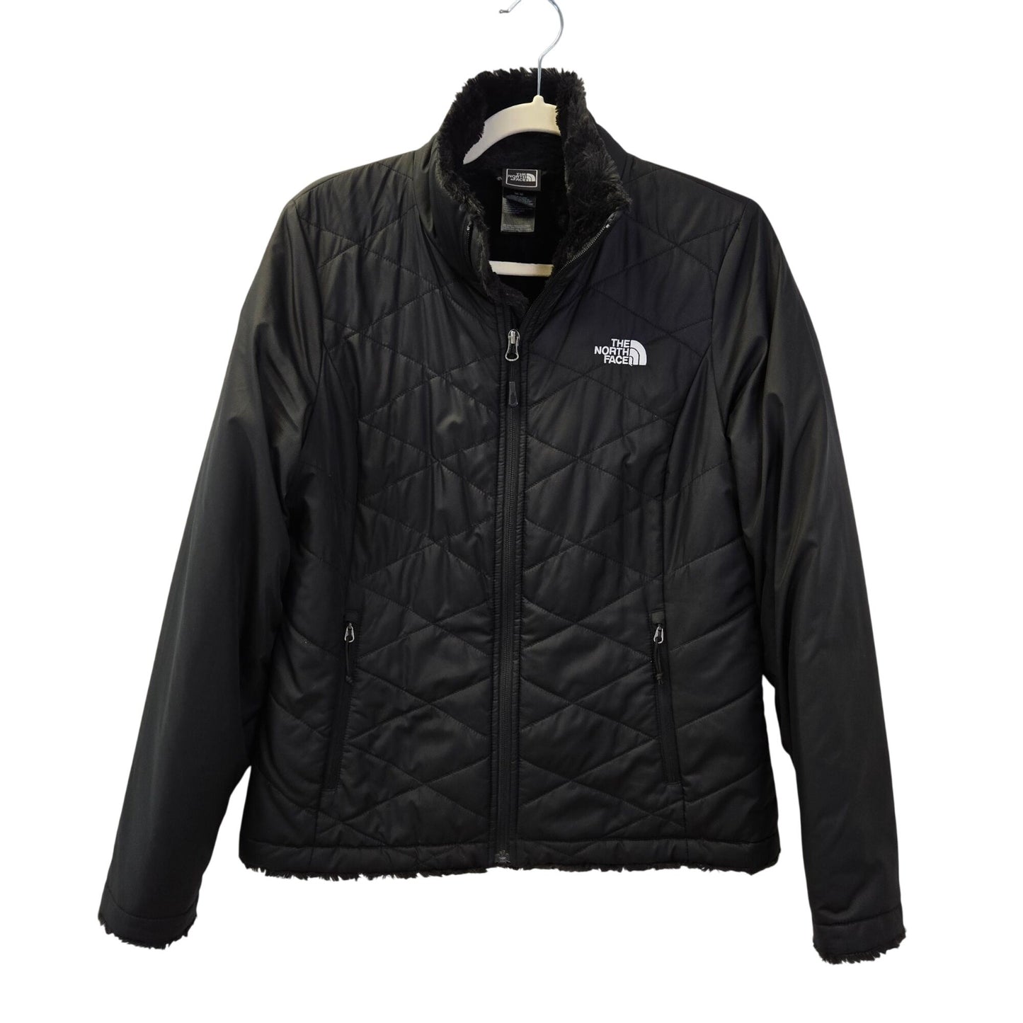 The North Face Quilted Furry Fleece Lined Jacket Size Medium